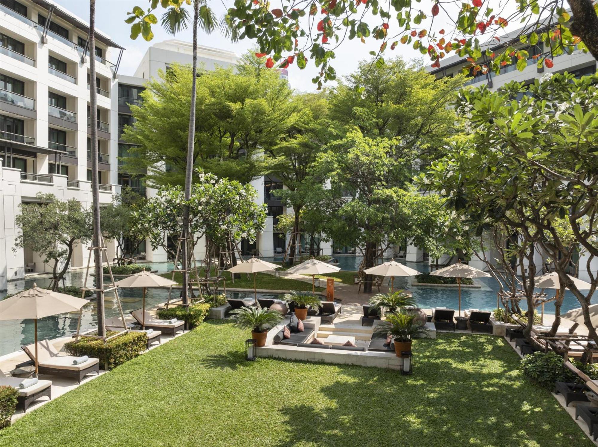 Siam Kempinski Hotel Банкок Екстериор снимка