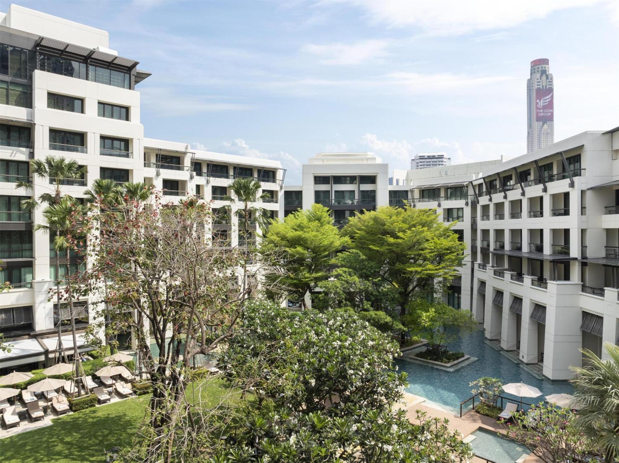 Siam Kempinski Hotel Банкок Екстериор снимка